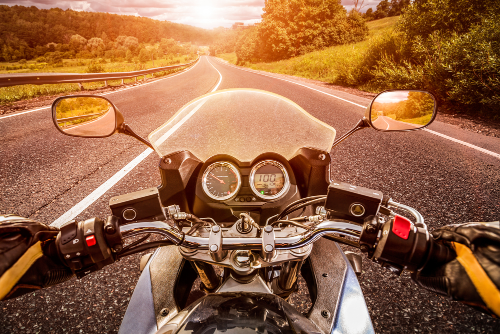 Motorcycle Accident Lawyer Sylmar, CA - Biker First-person view