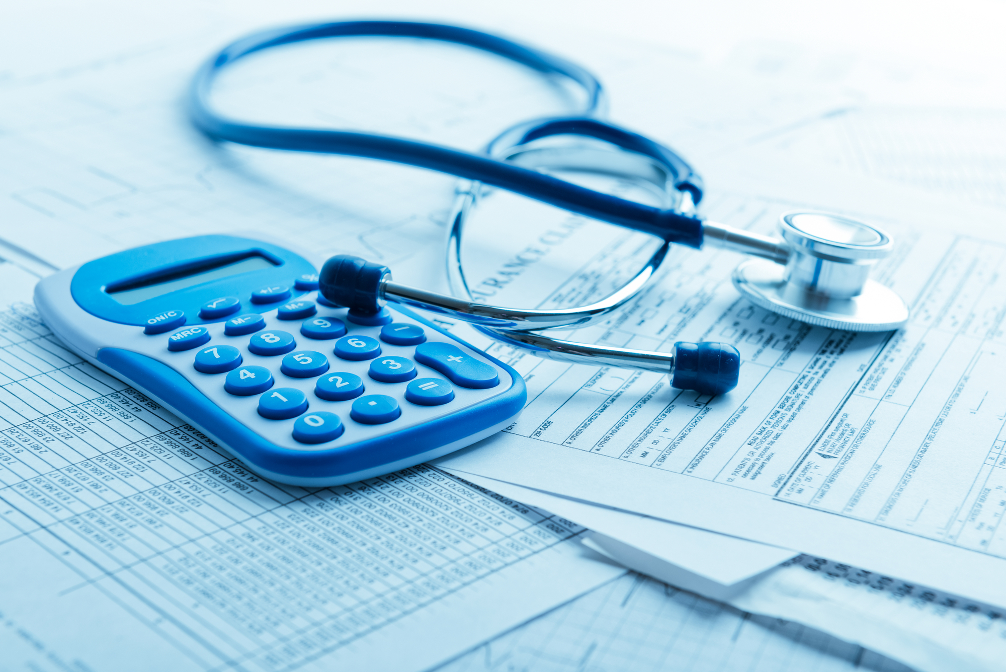 Damages Sought In Personal Injury Cases - Health insurance form with stethoscope concept for life planning