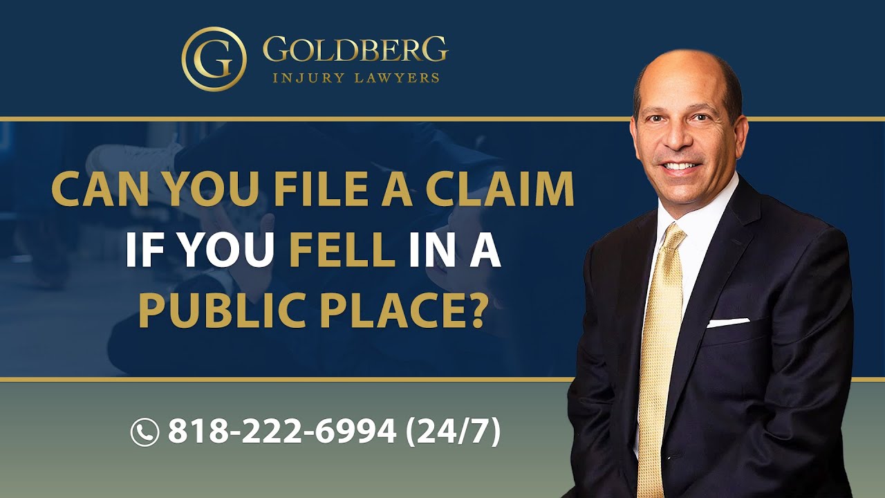 Can You File A Claim If You Fell In A Public Place? - Barry P. Goldberg